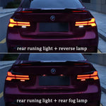 G05 Style LED Tail Lights w/ Sequential Turn Signals For BMW F80 M3 & F30 3 Series
