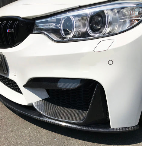 BMW M3 | M4 (F80/F82/F83)  Carbon Fiber Bumper Splitter